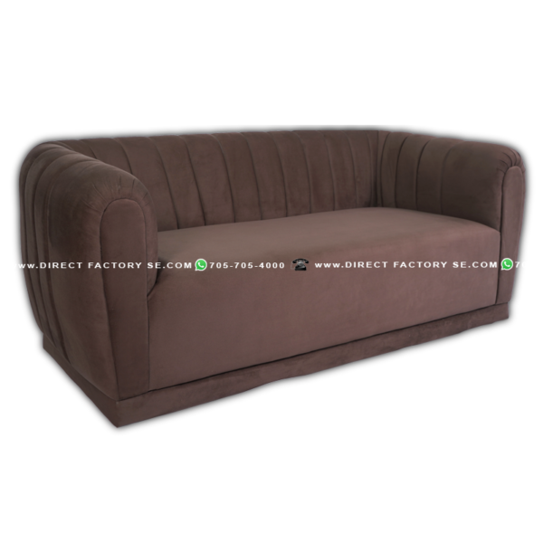 Cedar Brown Studio 3 Seater Sofa