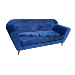blue craft 3 seater sofa blue color